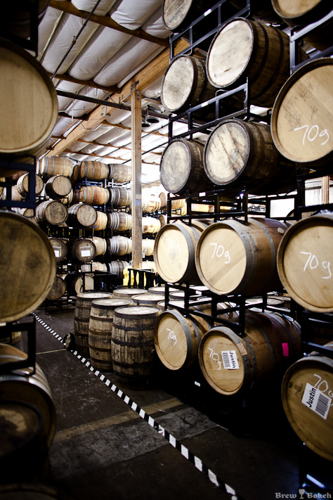 The Bruery Barrel Warehouse