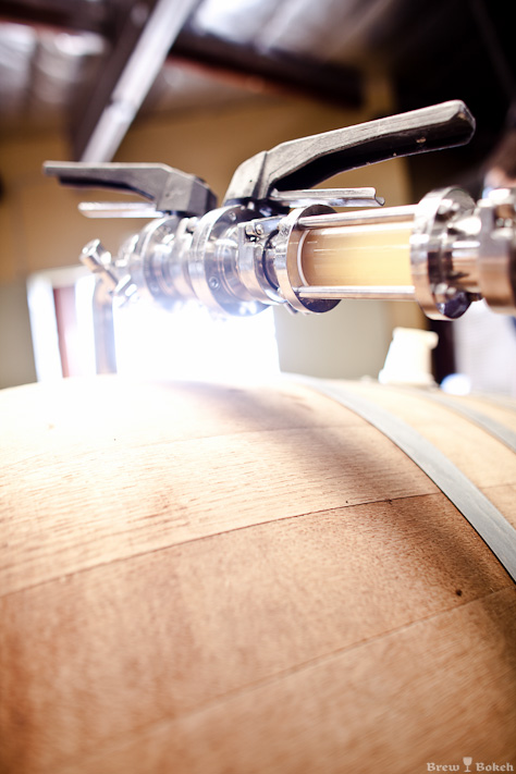 The Bruery Barrel Filling
