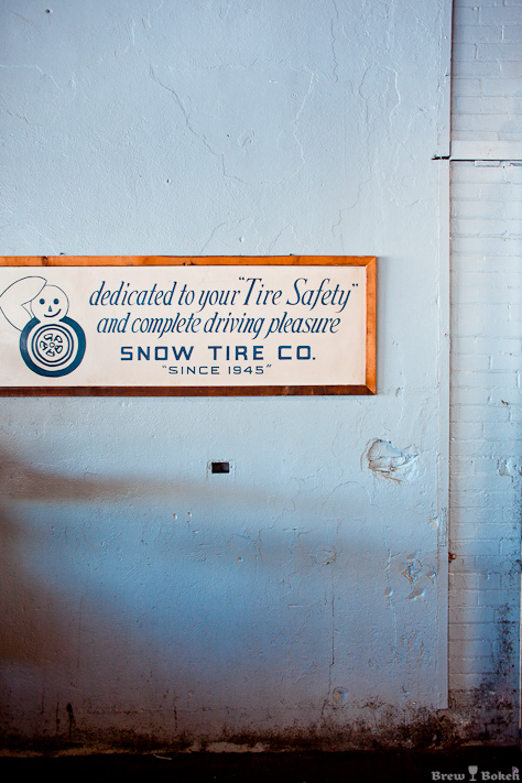 Creature Comforts Original Building Signage