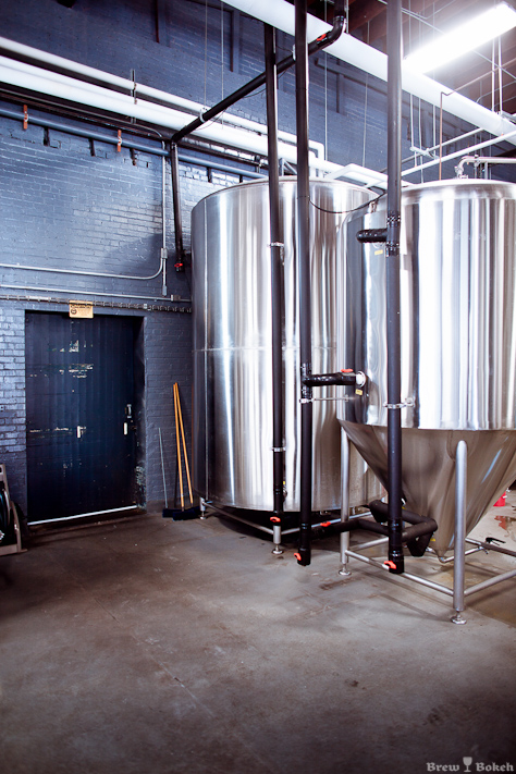 Door To The Creature Comforts Barrel Room