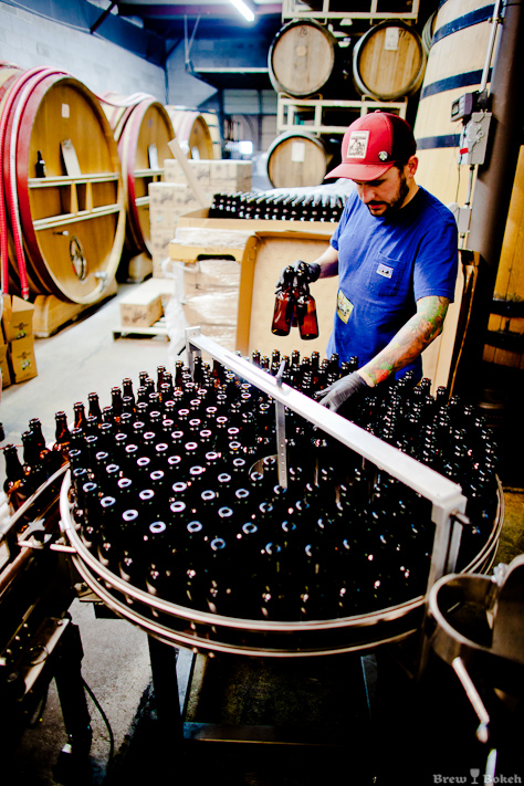 Shane Stewart Loading Empty Bottles