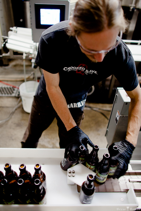 Danny Oberle Working The Bottling Line