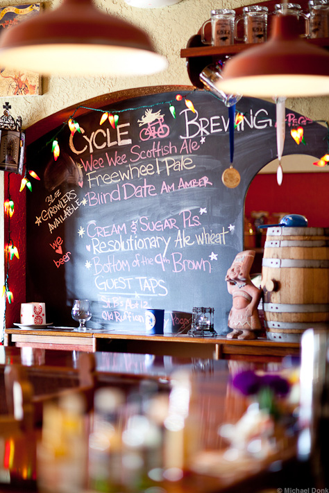 Cycle Brewing Tap List