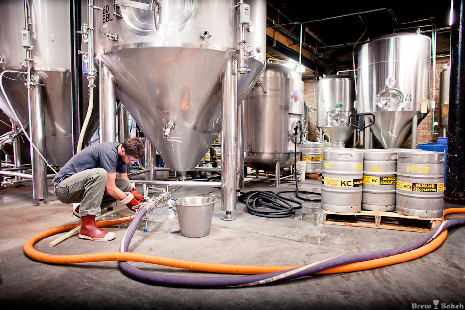 Filling Fermenter
