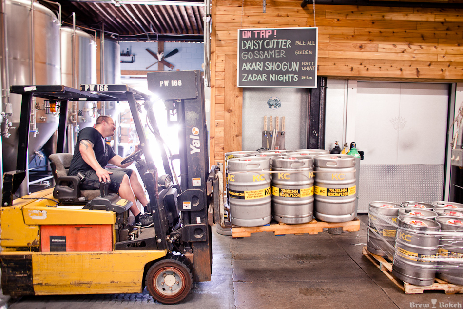 Loading Kegs