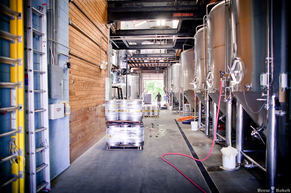 Walking Through The Brewery