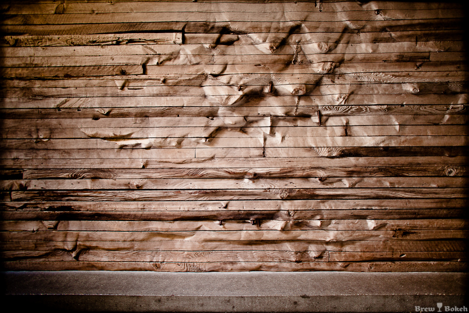Half Acre Taproom Wall