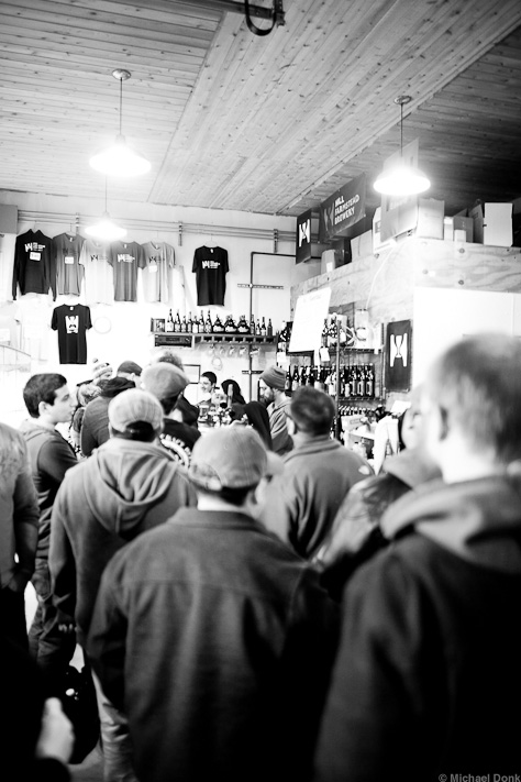 Helping The Crowd With Growler Fills