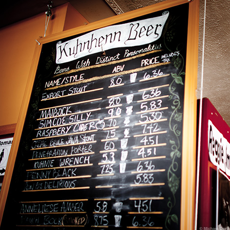 Kuhnhenn Tap List