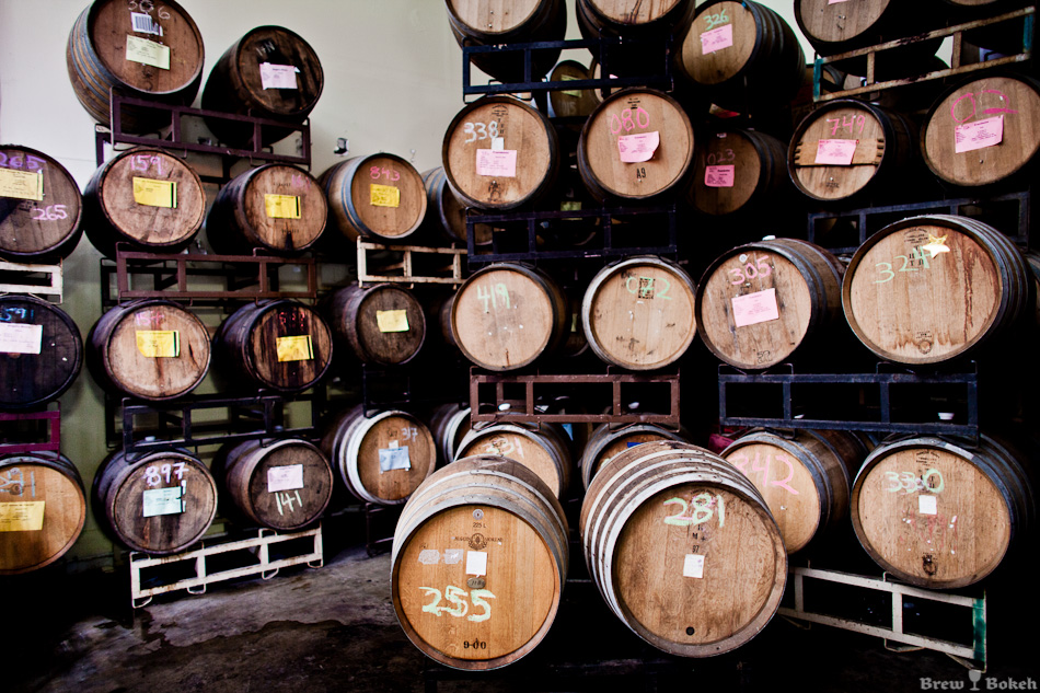 Lost Abbey & Port Brewing Barrels