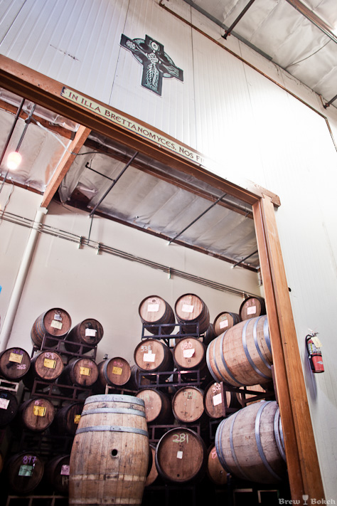 Lost Abbey & Port Brewing Barrels