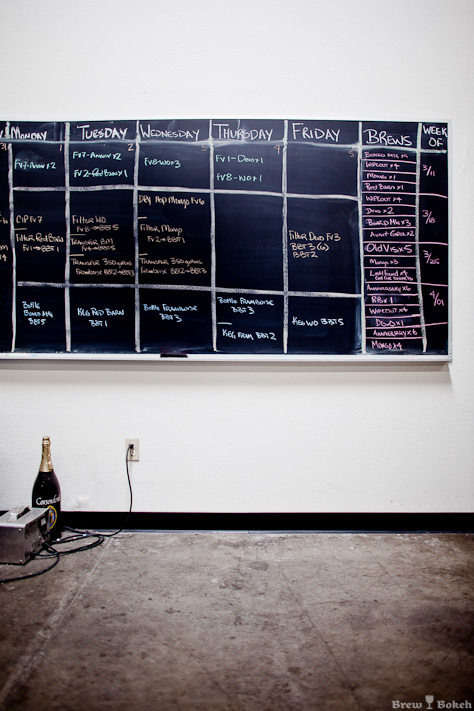Lost Abbey & Port Brewing Brew Schedule