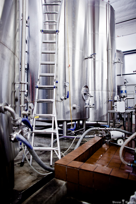 Lost Abbey & Port Brewing Tanks