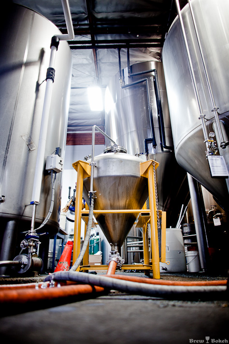 Lost Abbey & Port Brewing Tanks