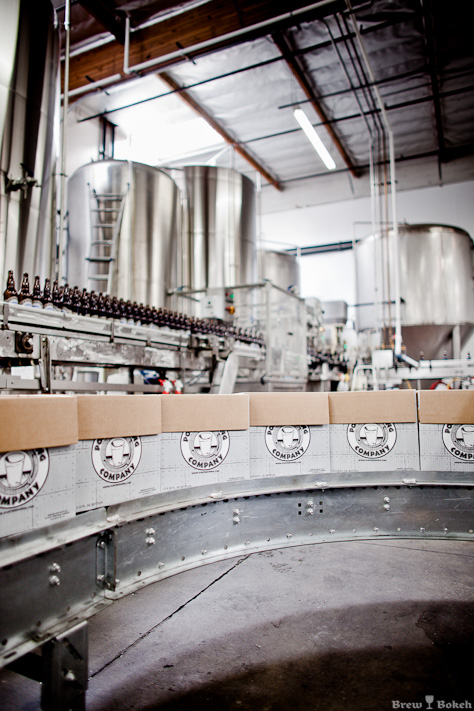 Lost Abbey & Port Brewing Bottling Line