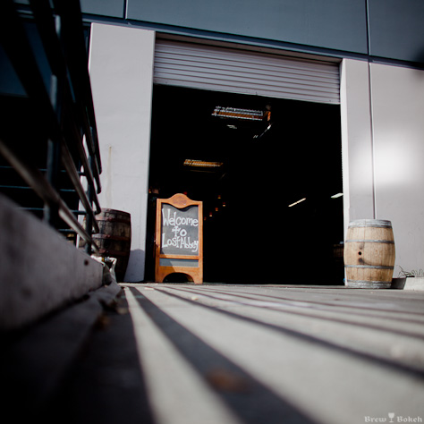 Lost Abbey & Port Brewing Entrance