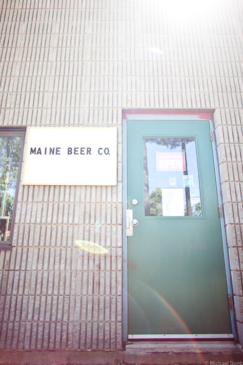 Maine Beer Co. Entrance