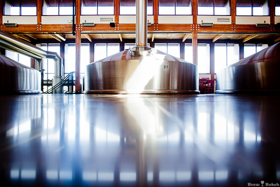 New Belgium Main Brewhouse (Above)