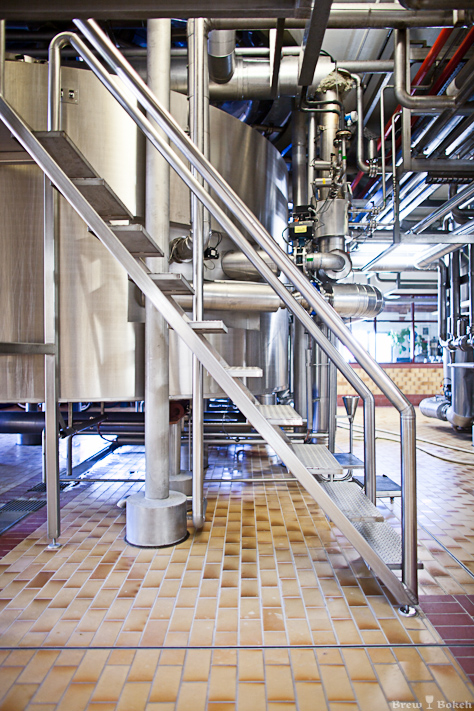 New Belgium Main Brewhouse (Below)