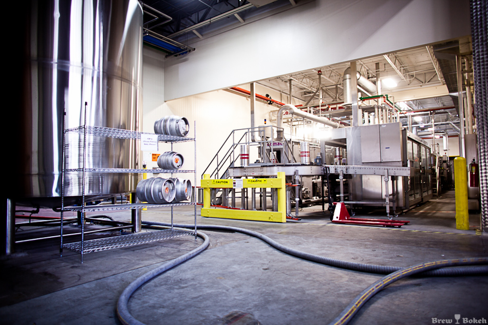 New Belgium Kegging Line