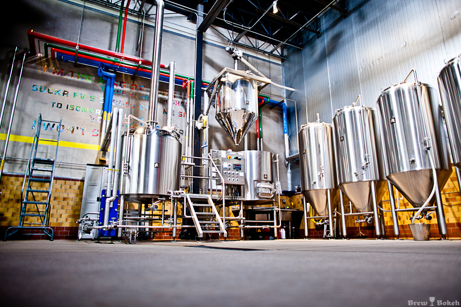 New Belgium Pilot Brewhouse
