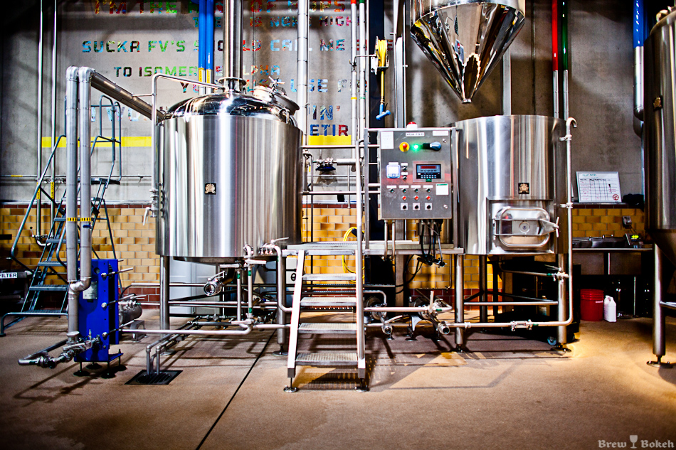 New Belgium Pilot Brewhouse
