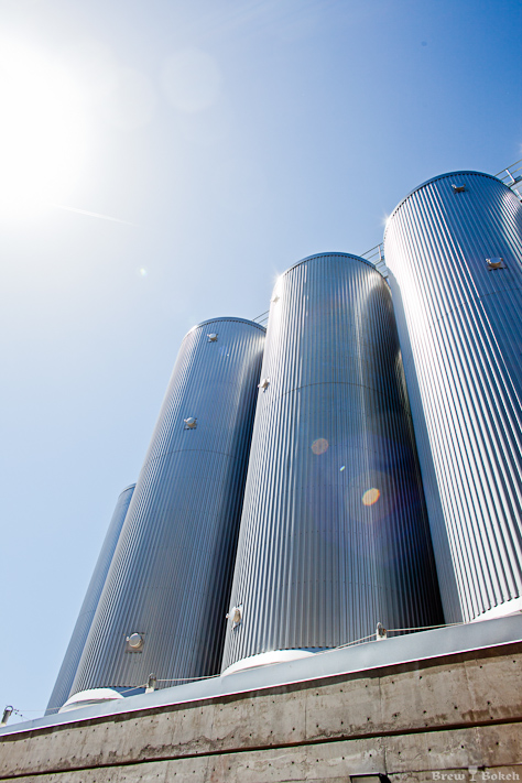 New Belgium Fermentation Tanks