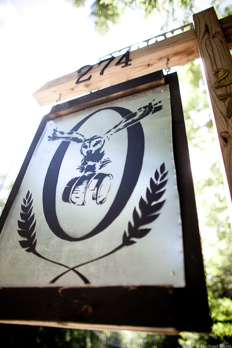 Oxbow Road Sign