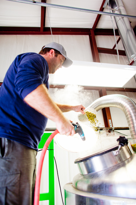Emptying Spent Grain