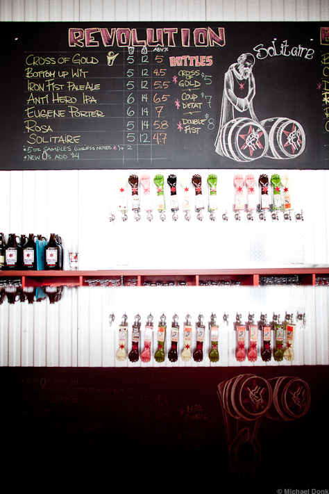 Revolution Tap List