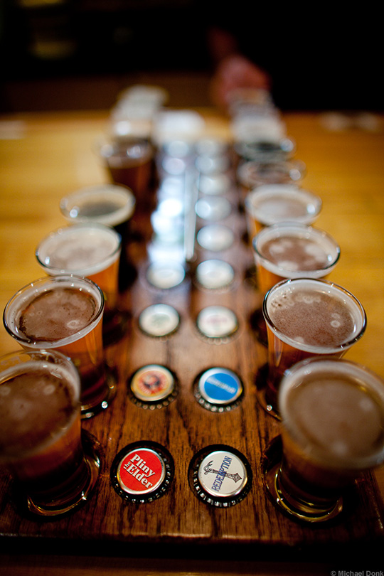 Russian River Beer Flight