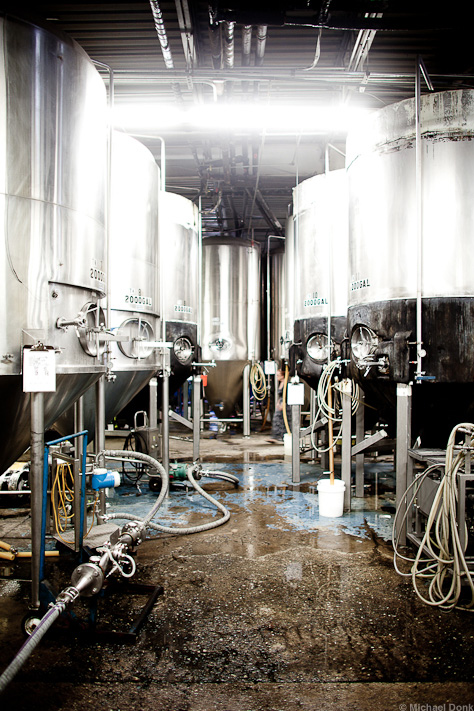Smuttynose Fermentation Tanks