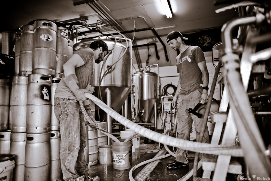 Transfering Mash to Kettle