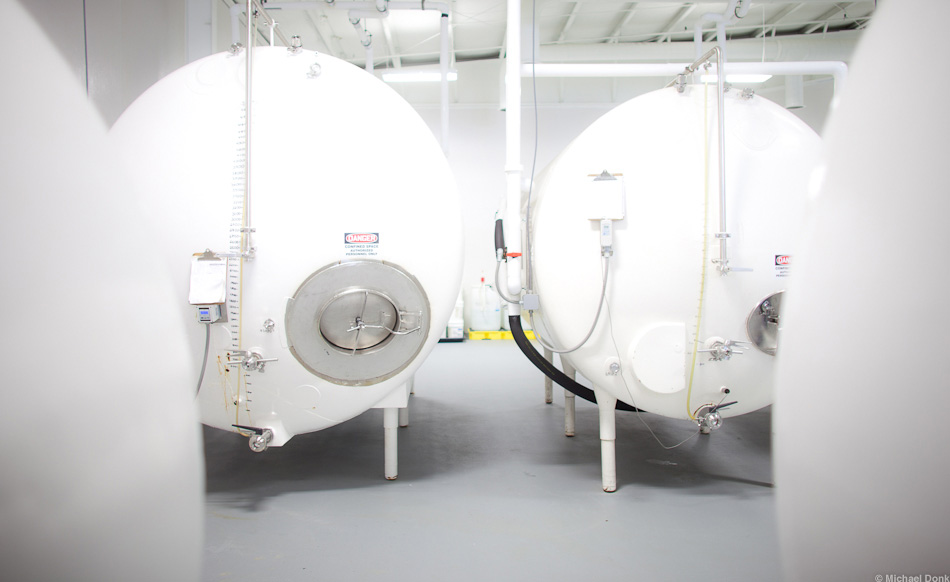 Upland Production Brewery Tanks
