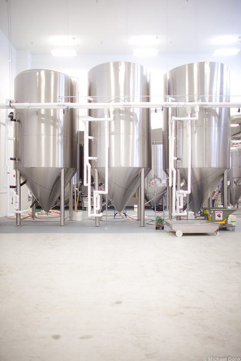 Upland Production Brewery Fermentors