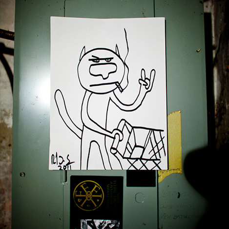 Rob Syers Gumballhead Drawing (From 3FXV Party)